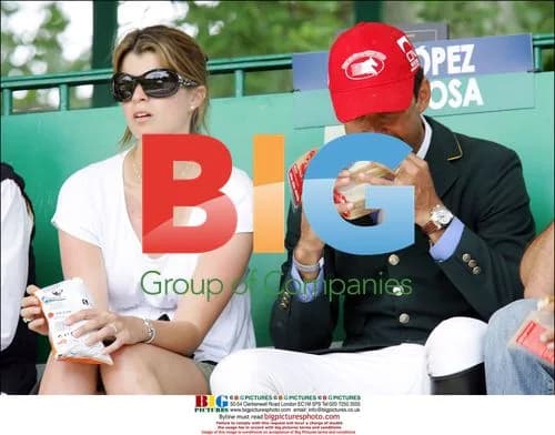 Athina Onassis Supports Husband at Madrid Equestrian Event