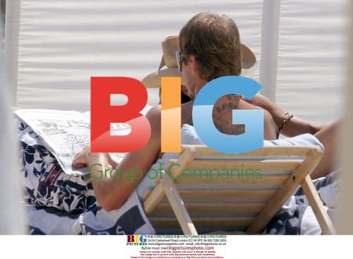 Beckham Couple Enjoying Holiday in Saint Tropez