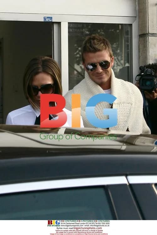Beckhams Arrive in Rome for Cruise-Holmes Wedding