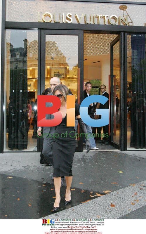 Victoria Beckham and Katie Holmes shop in Paris