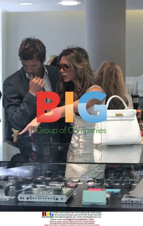 David and Victoria Beckham shop in Paris