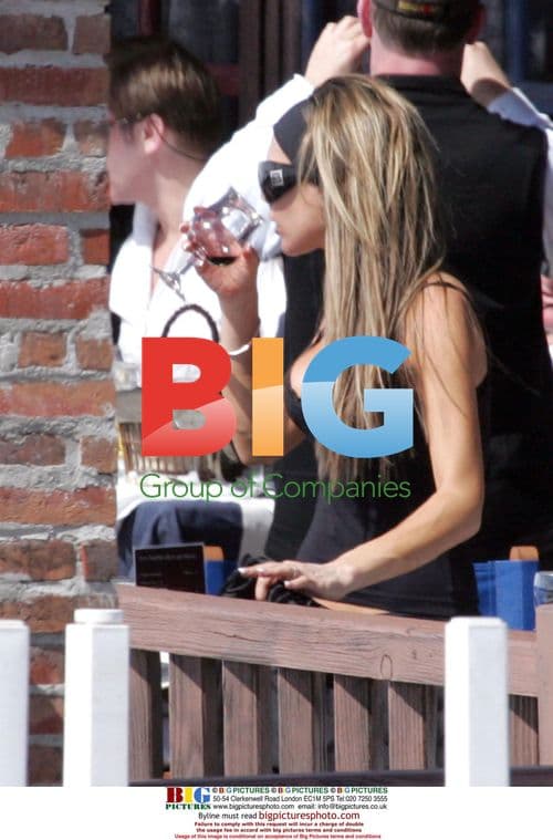 Victoria Beckham on holiday in Courchevel