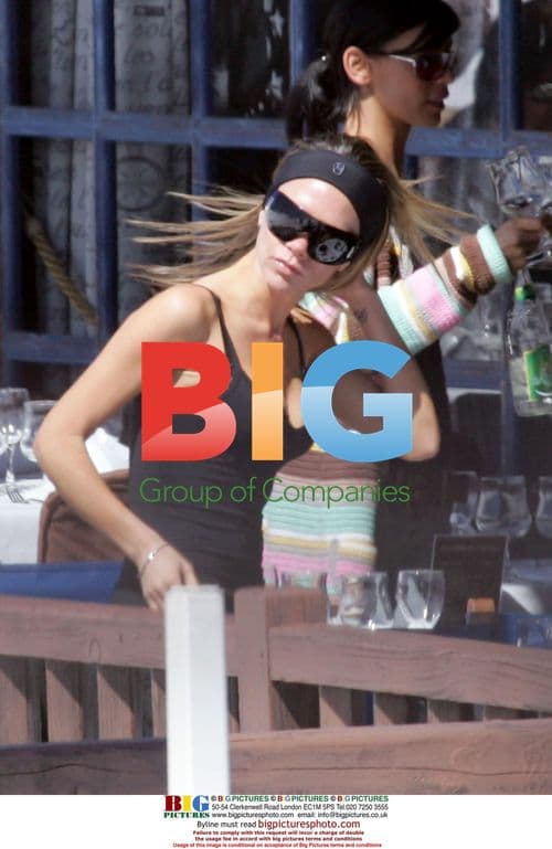 Victoria Beckham on Ski Holiday in Courchevel