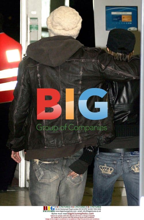 Victoria & David Beckham depart from airport in Nice