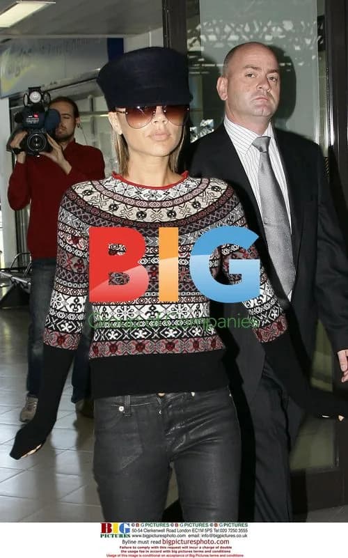 Victoria Beckham leaves Rome after Tom Cruise's wedding