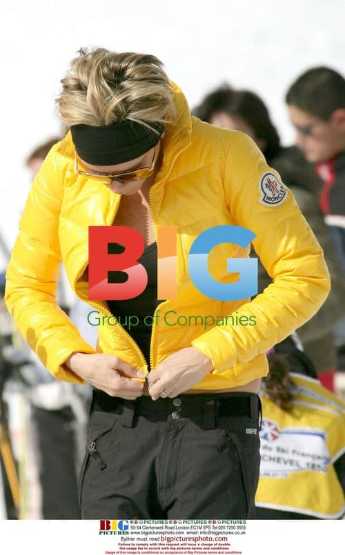 Victoria Beckham and Family Enjoy Courchevel Ski Trip