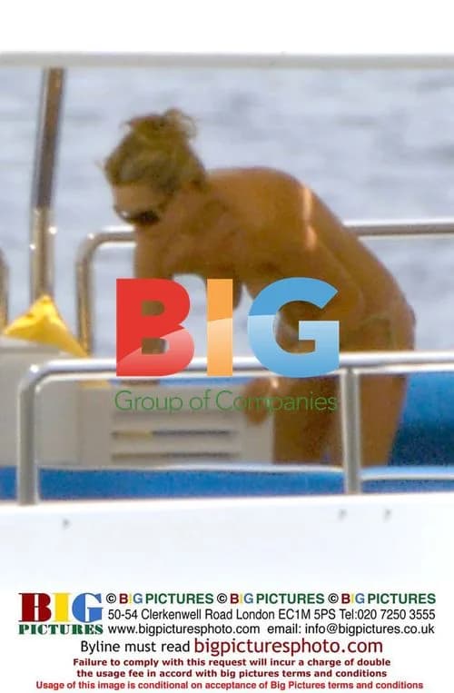 Rod Stewart and Penny Lancaster on Luxury Yacht