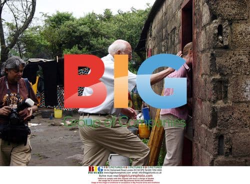 William Gates Snr. monitoring Gates Foundation programs in Zambia