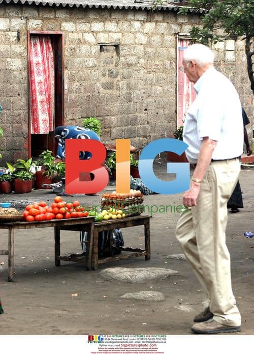 Bill Gates' father visits Chibolya township in Zambia