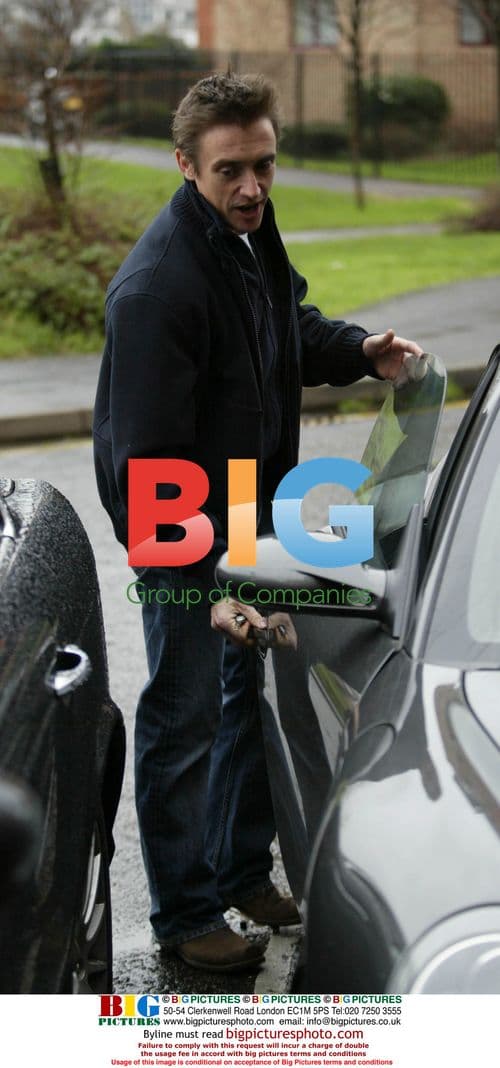 Richard Hammond out driving his Porsche