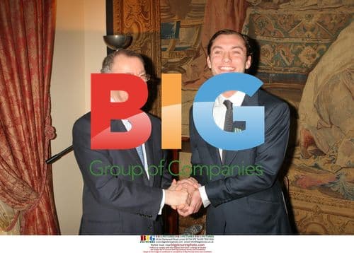 Jude Law Receives French Arts Medal