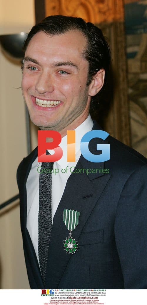 Jude Law Receives French Award