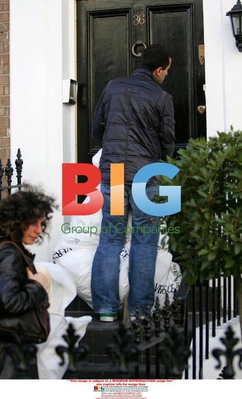 Liz Hurley's Wedding Dress Delivered