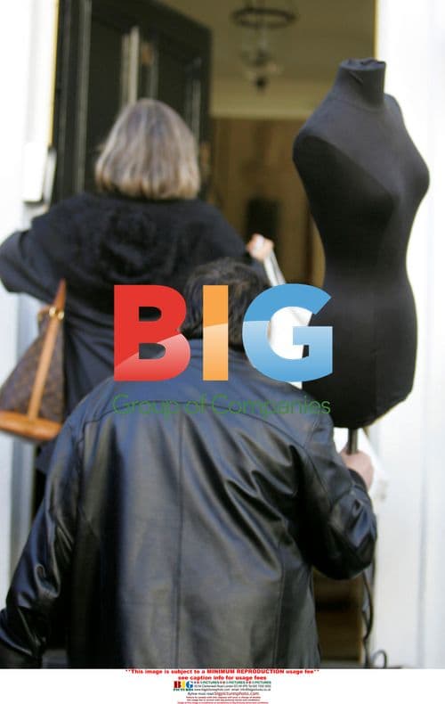 Liz Hurley's Wedding Dress Delivered