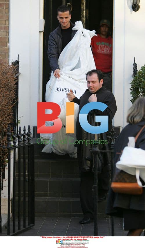 Liz Hurley's Wedding Dress Delivered