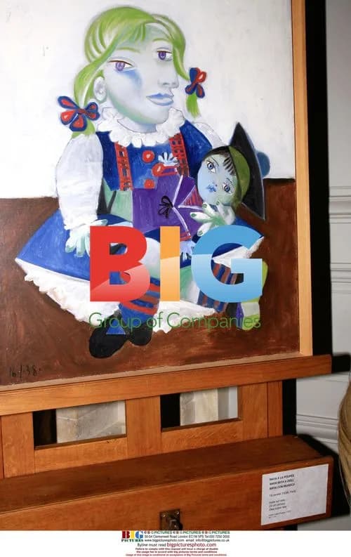 Picasso Paints Daughter Maya