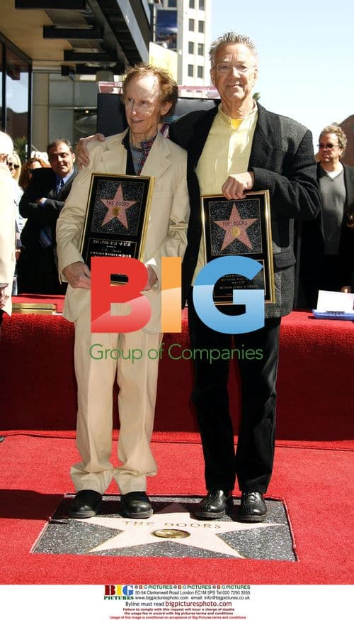 The Doors receive Hollywood Walk of Fame star
