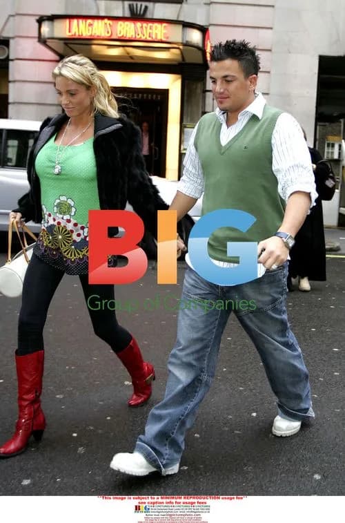 Jordan and Peter Andre Leave Birthday Dinner
