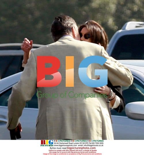 Teri Hatcher and George Bush, Sr. Lunch Date