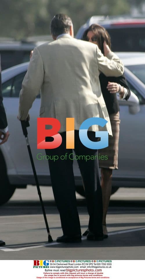 Teri Hatcher and George Bush, Sr. Lunch Date