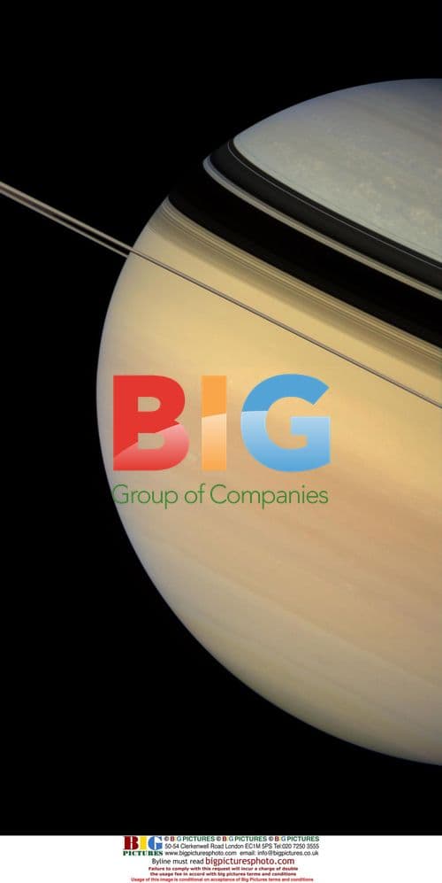 Cassini Spacecraft View of Saturn