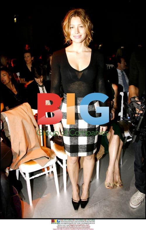 Jessica Biel at YSL Fashion Show