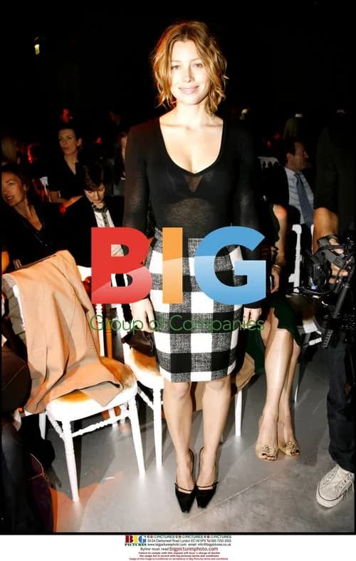 Jessica Biel at YSL Fashion Show