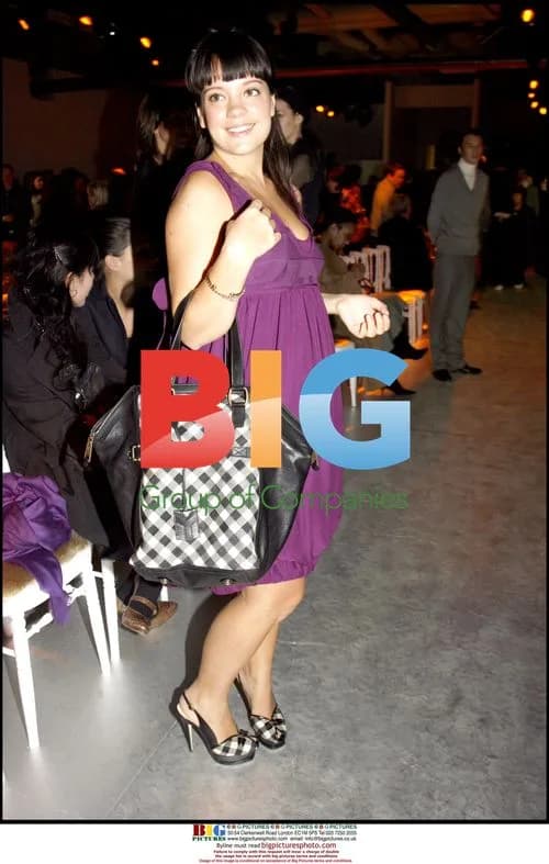 Lily Allen at YSL Fashion Show