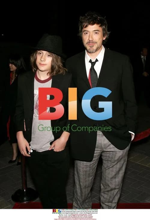 Robert Downey Jr. and son Indio at 'Zodiac' LA Premiere
