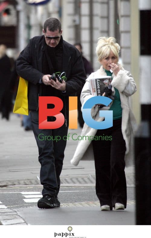 Barbara Windsor and Dale Winton spotted shopping