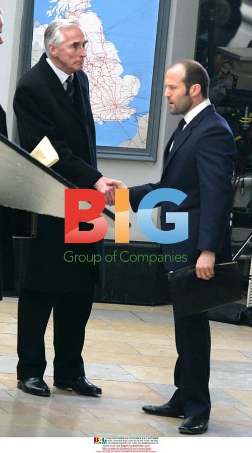 Jason Statham Filming 'The Bank Job'