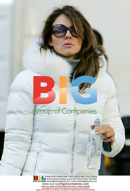 Liz Hurley's Wedding Dress Delivery