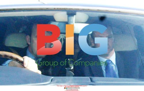 Elizabeth Hurley Leaving for Wedding