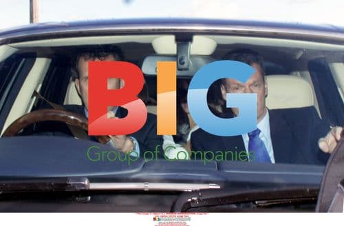 Elizabeth Hurley Leaving for Wedding