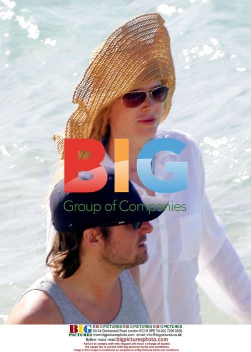 Nicole Kidman and Keith Urban in the Caribbean