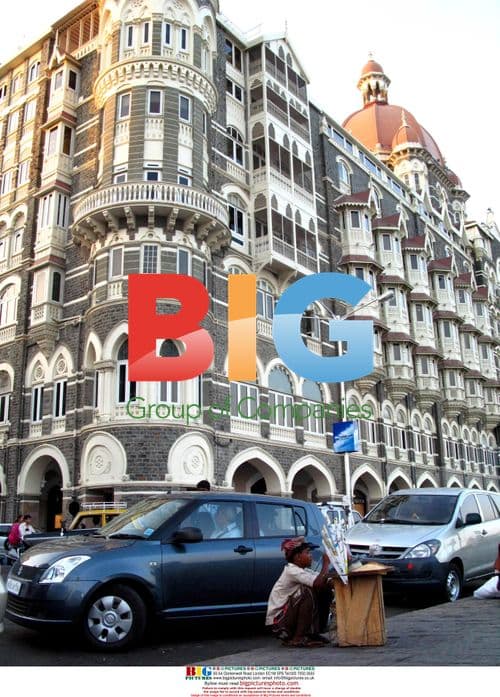 Liz Hurley and Arun in Mumbai, India