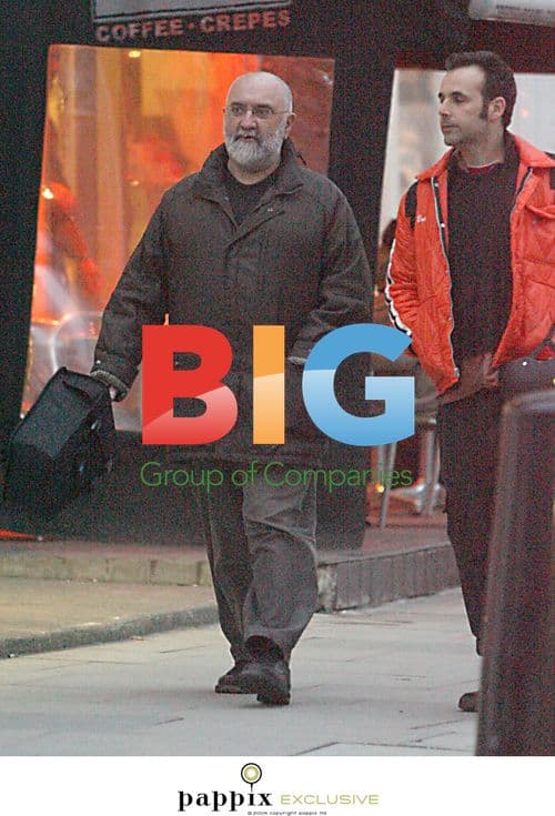 Alexei Sayle out with friend in London