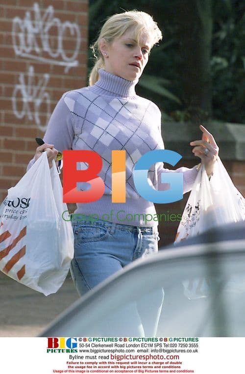 Daniella Westbrooke returns from shopping