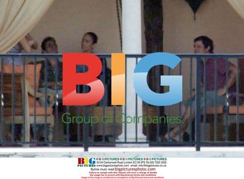 Jennifer Lopez and Marc Anthony Lunch with Alejandro Sanz