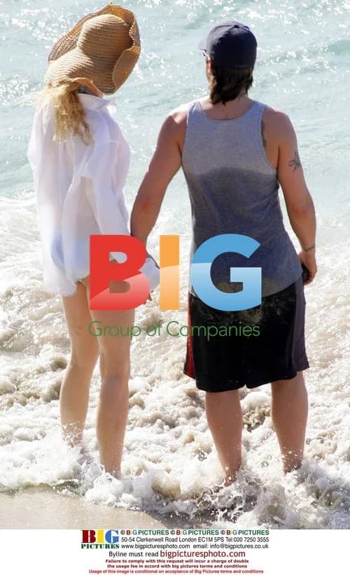 Nicole Kidman and Keith Urban in Caribbean