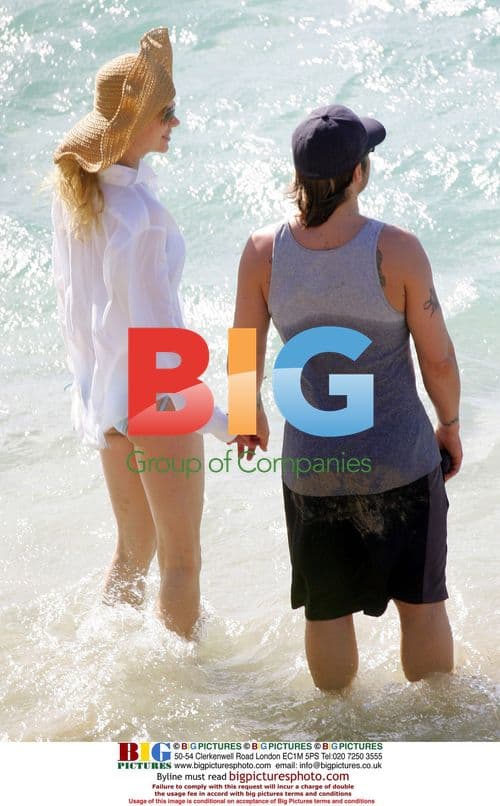 Nicole Kidman and Keith Urban at Caribbean Hotspot