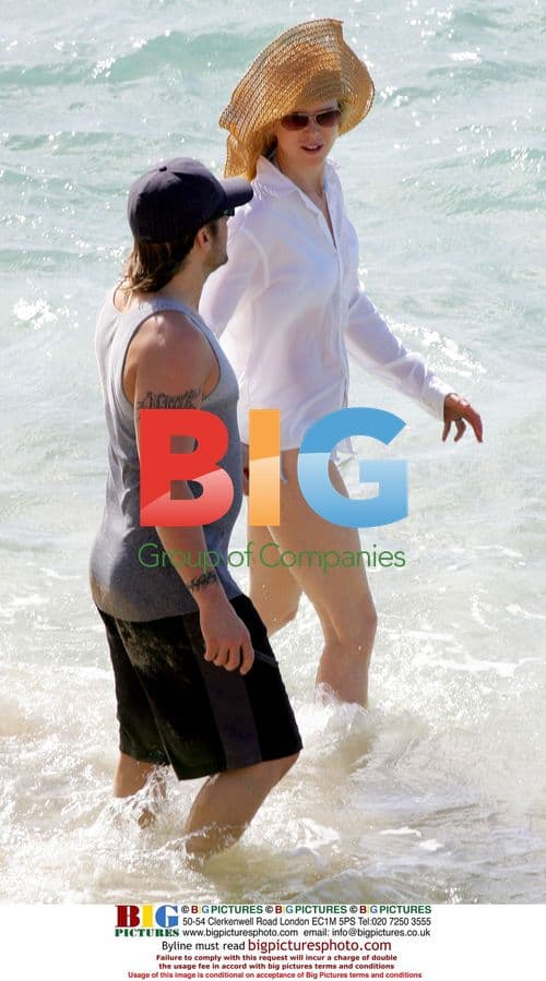 Nicole Kidman and Keith Urban on Caribbean Vacation