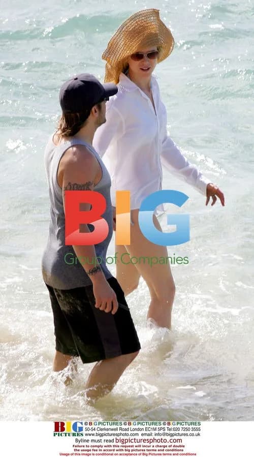 Nicole Kidman and Keith Urban on Caribbean Vacation
