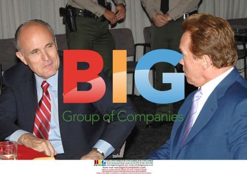 Arnold Schwarzenegger and Rudy Giuliani Discuss Gang Violence