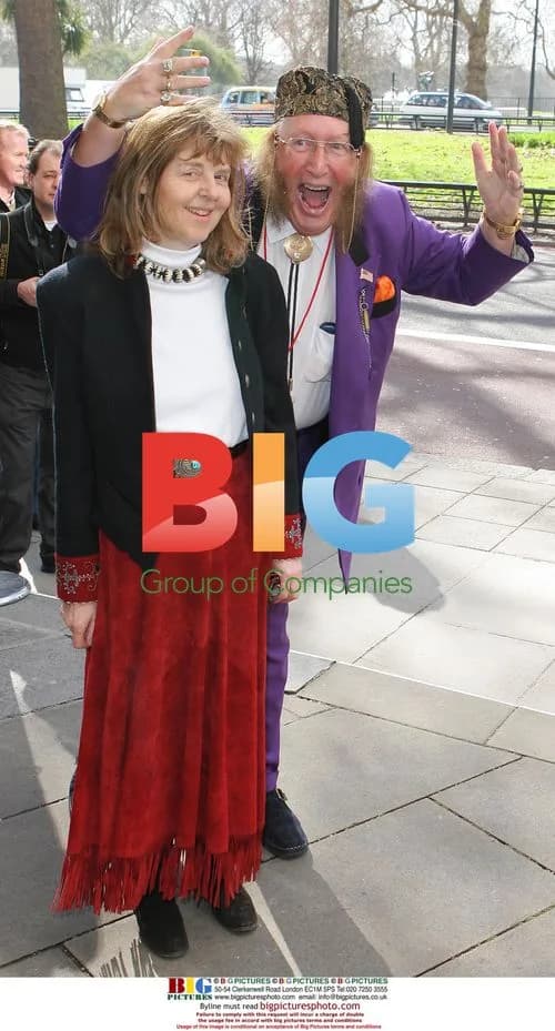 John McCririck and Wife at TRIC Awards
