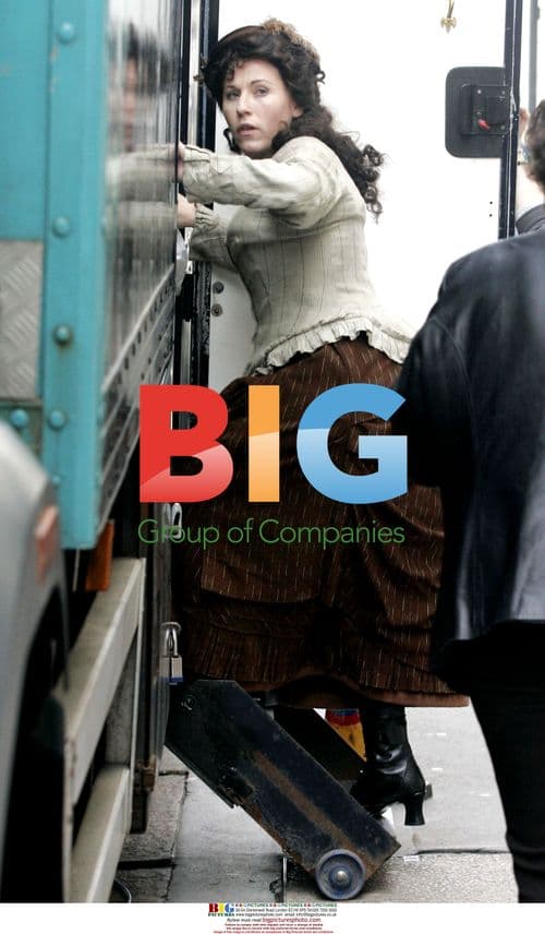 Jessie Wallace on Set of 'Marie Lloyd' Series