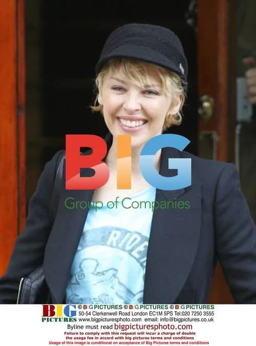 Kylie Minogue Steps Out in North London