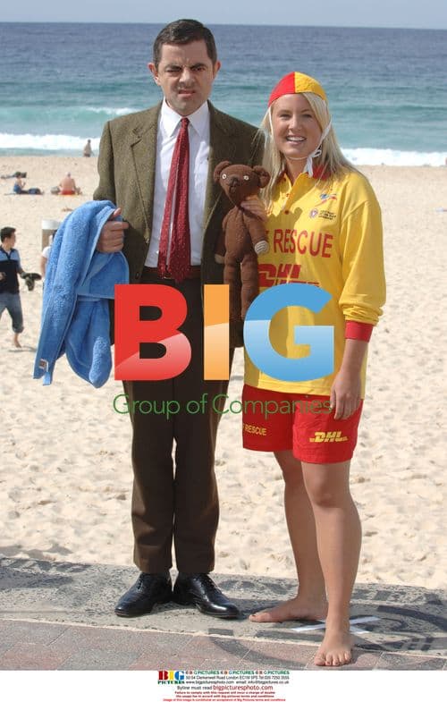 Rowan Atkinson 'MR BEAN' at Bondi Beach
