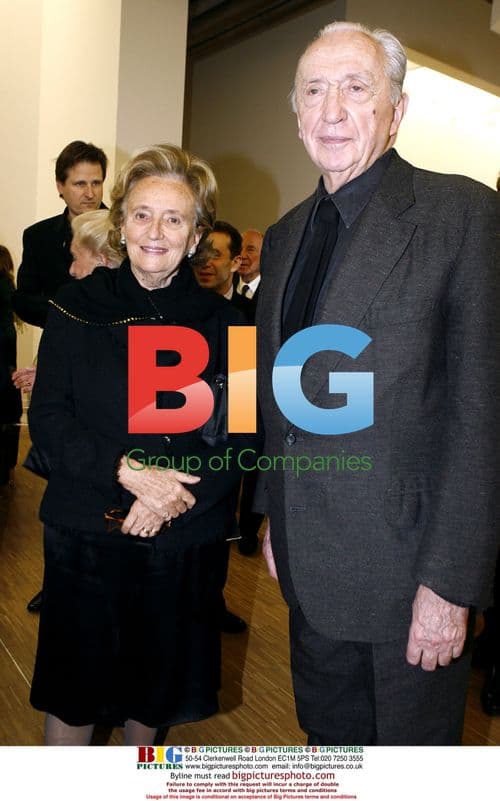 Chirac and Soulages at Pompidou Center's 30th