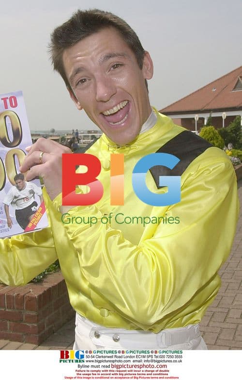 Horse racer Frankie Dettori